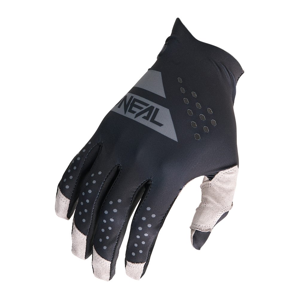 Мотокрос ръкавици O'NEAL PIN IT SLIP ON BLACK/GRAY V.26