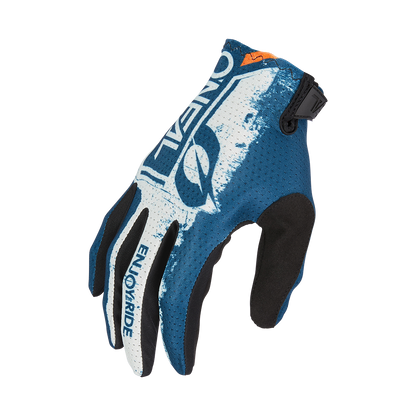 Мотокрос ръкавици O'NEAL MATRIX SHOCKER V.23 BLUE/ORANGE