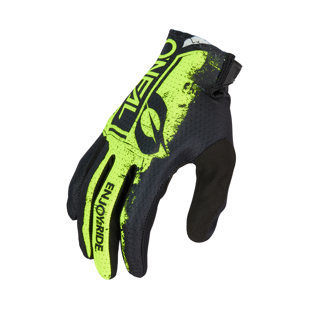 Мотокрос ръкавици O'NEAL MATRIX SHOCKER V.23 BLACK/NEON YELLOW