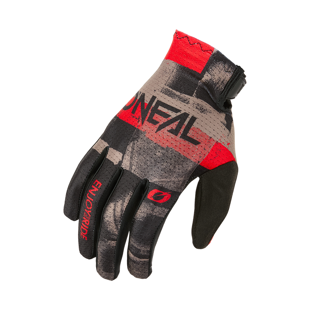 Мотокрос ръкавици O'NEAL MATRIX ROLLER GRAY/RED V.26