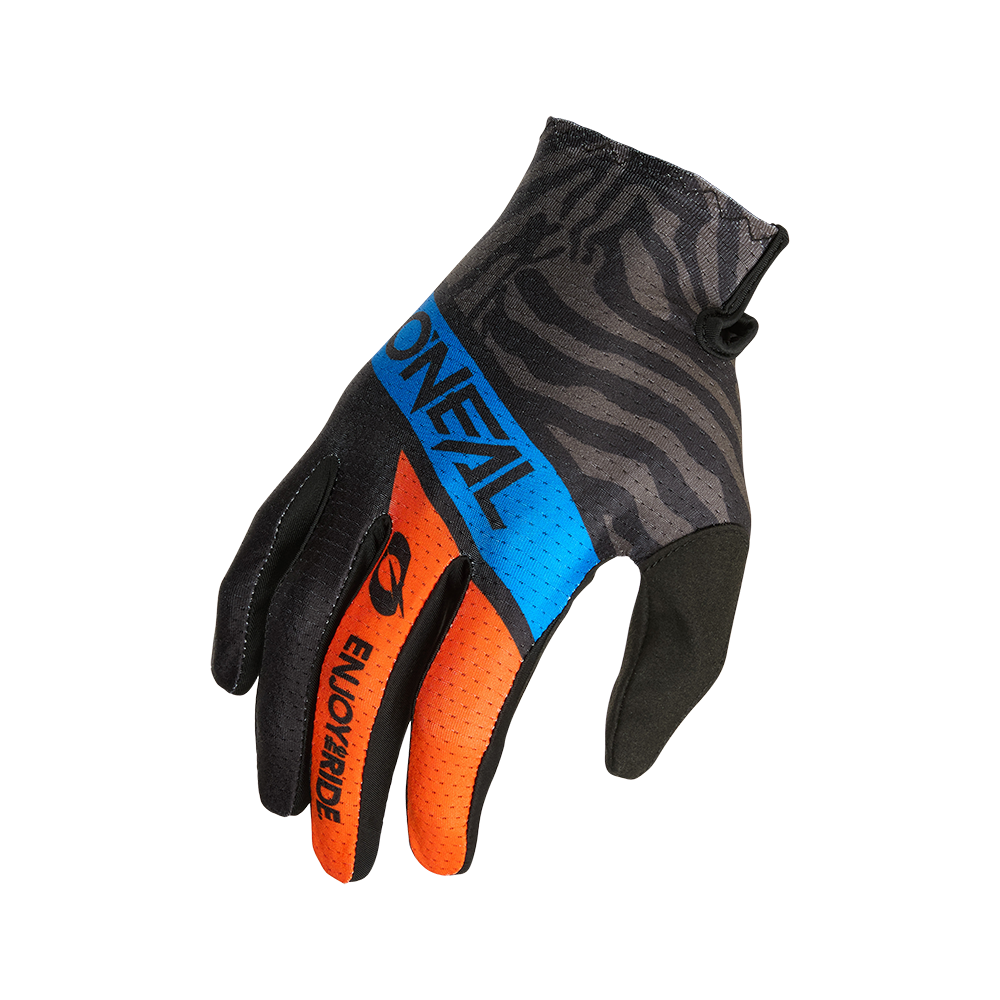 Детски мотокрос ръкавици O’NEAL MATRIX SHOCKER BLUE/ORANGE V.25