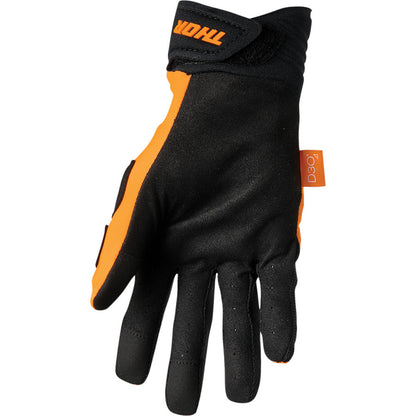 Мотокрос ръкавици THOR REBOUND FLO ORANGE/BLACK