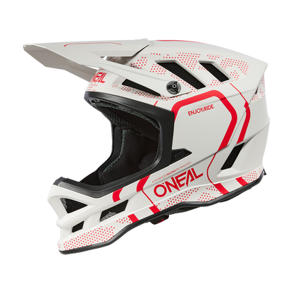 Вело каска O'NEAL BLADE STRIKE WHITE/RED V.25