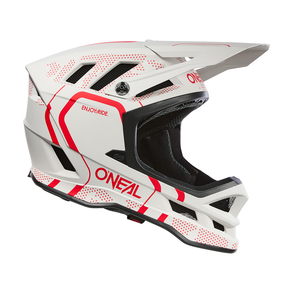 Вело каска O'NEAL BLADE STRIKE WHITE/RED V.25