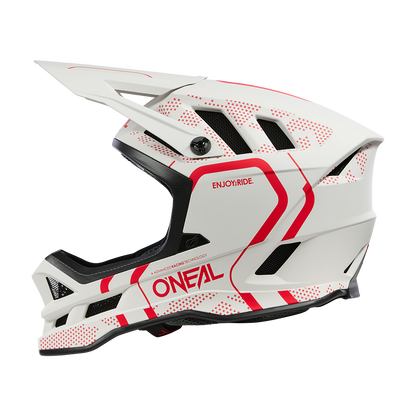 Вело каска O'NEAL BLADE STRIKE WHITE/RED V.25
