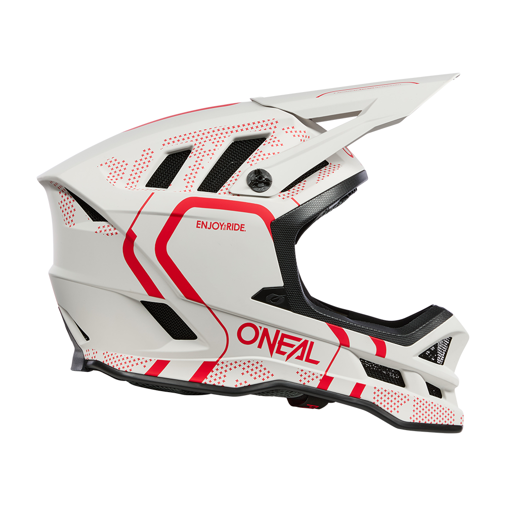 Вело каска O'NEAL BLADE STRIKE WHITE/RED V.25