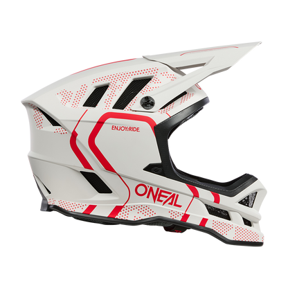Вело каска O'NEAL BLADE STRIKE WHITE/RED V.25