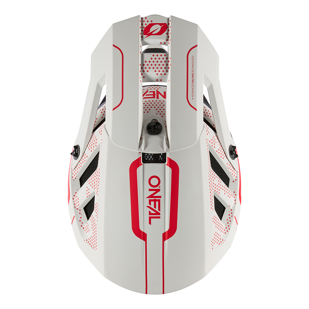 Вело каска O'NEAL BLADE STRIKE WHITE/RED V.25