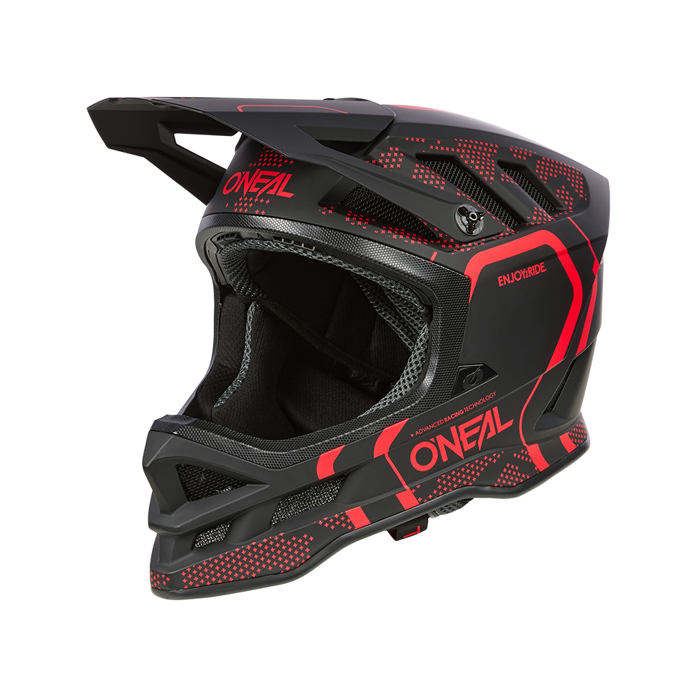 Вело каска O'NEAL BLADE STRIKE BLACK/RED V.25