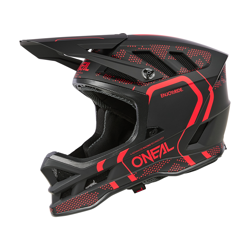 Вело каска O'NEAL BLADE STRIKE BLACK/RED V.25