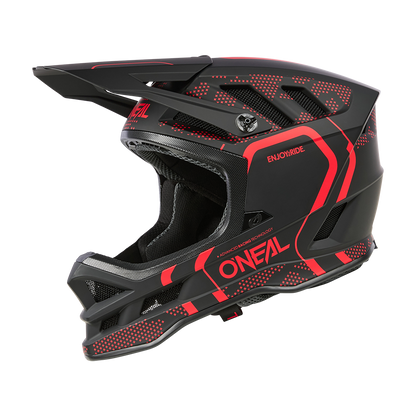 Вело каска O'NEAL BLADE STRIKE BLACK/RED V.25