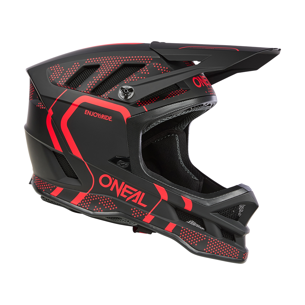Вело каска O'NEAL BLADE STRIKE BLACK/RED V.25