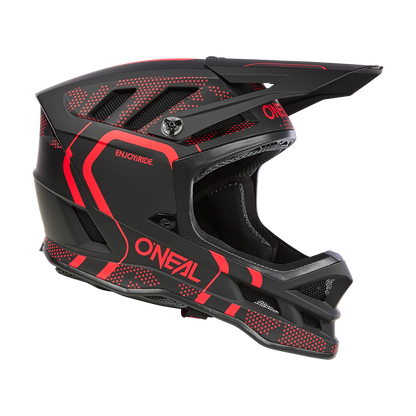 Вело каска O'NEAL BLADE STRIKE BLACK/RED V.25
