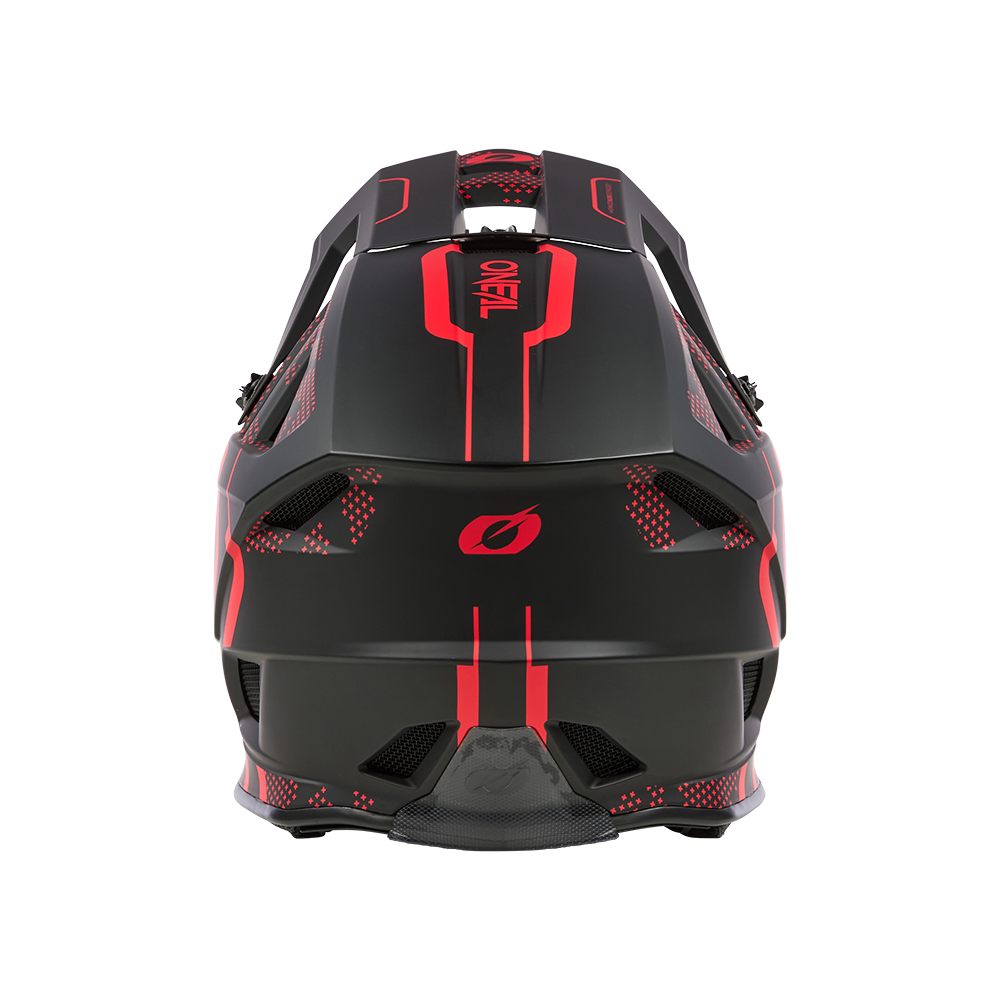 Вело каска O'NEAL BLADE STRIKE BLACK/RED V.25