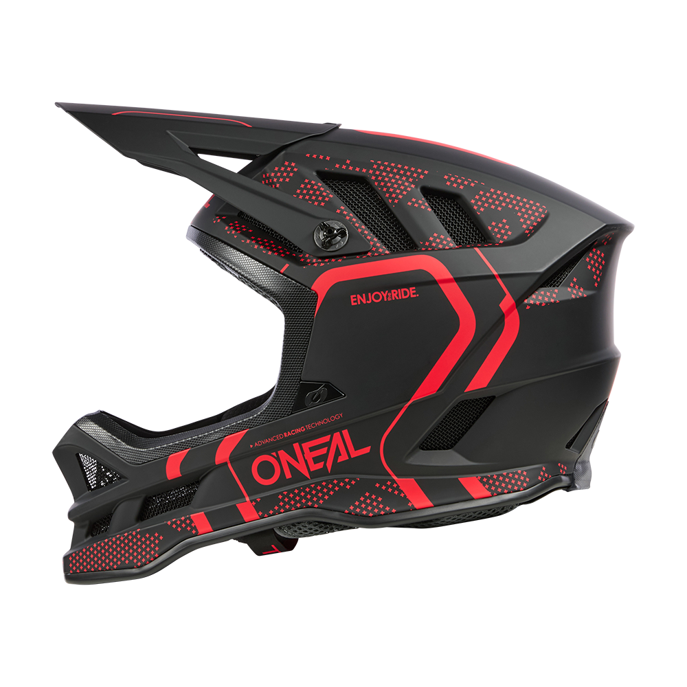 Вело каска O'NEAL BLADE STRIKE BLACK/RED V.25