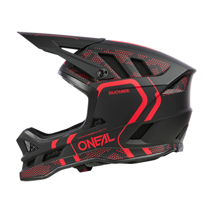 Вело каска O'NEAL BLADE STRIKE BLACK/RED V.25