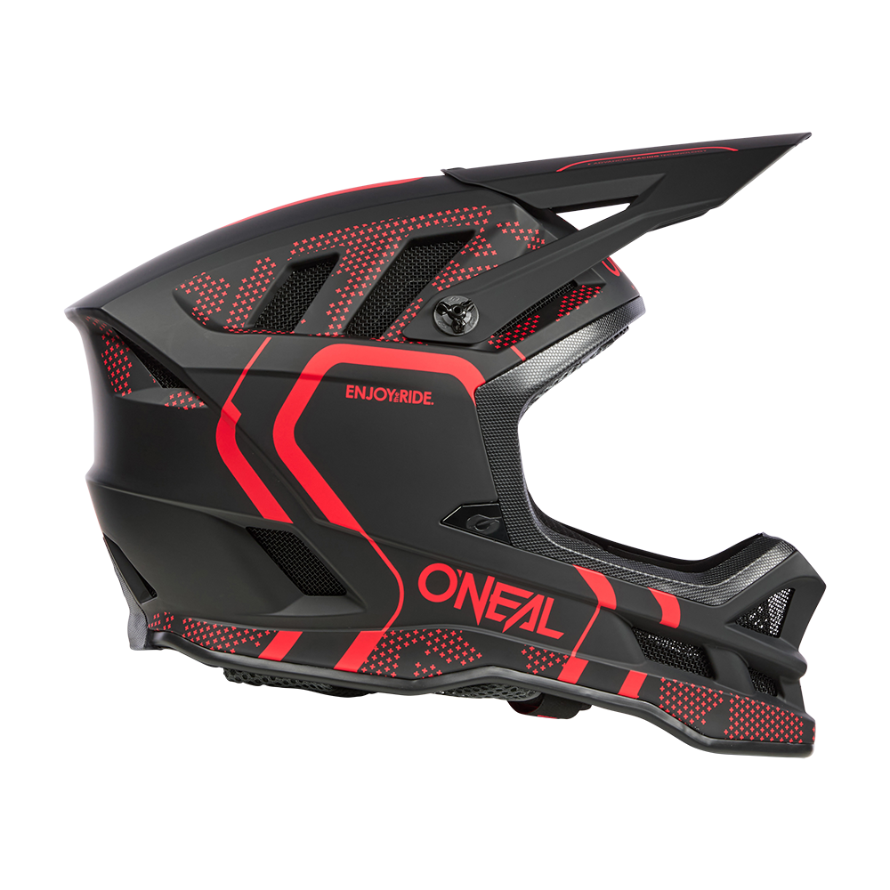 Вело каска O'NEAL BLADE STRIKE BLACK/RED V.25
