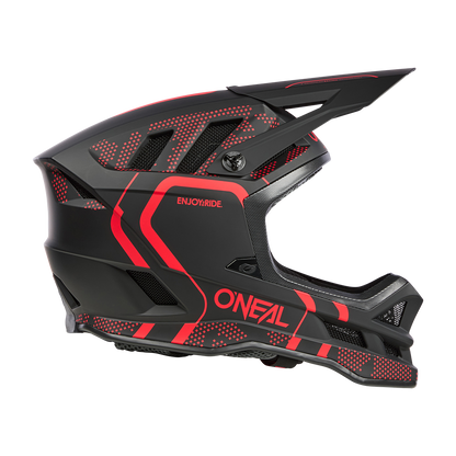 Вело каска O'NEAL BLADE STRIKE BLACK/RED V.25