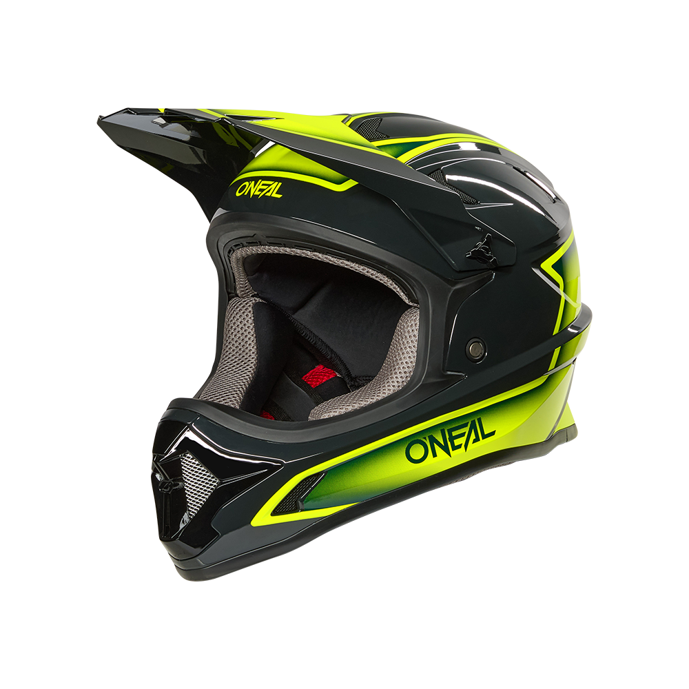 Вело каска O'NEAL SONUS SLICK GRAY/NEON YELLOW V.26