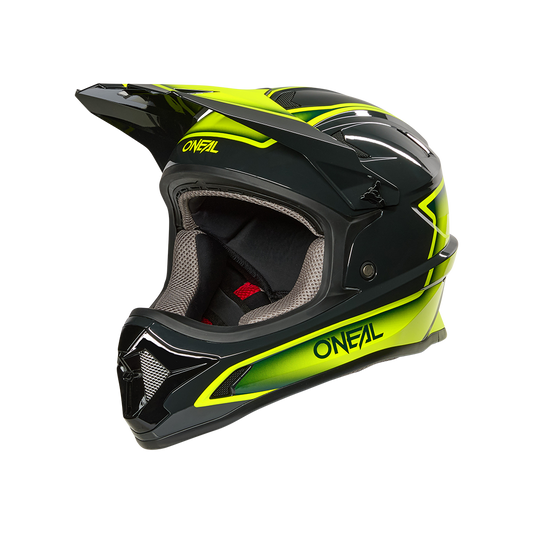 Вело каска O'NEAL SONUS SLICK GRAY/NEON YELLOW V.26