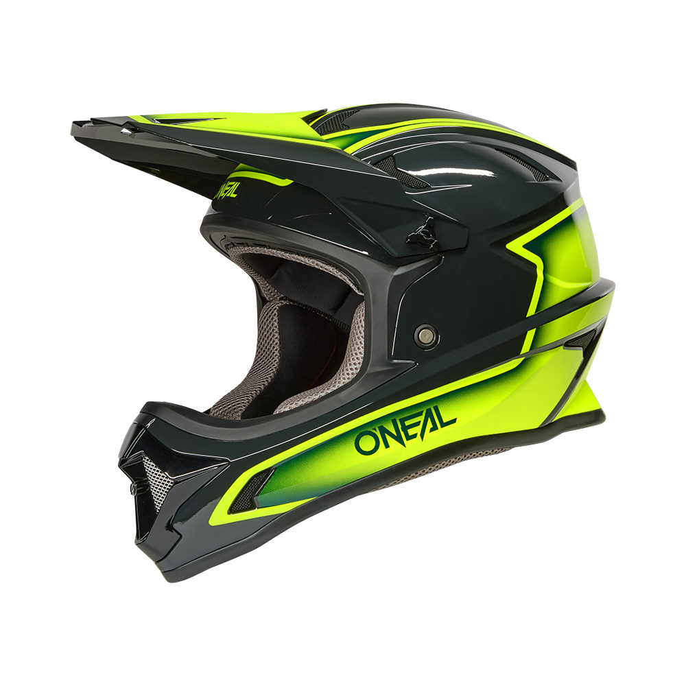 Вело каска O'NEAL SONUS SLICK GRAY/NEON YELLOW V.26