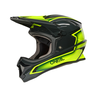 Вело каска O'NEAL SONUS SLICK GRAY/NEON YELLOW V.26