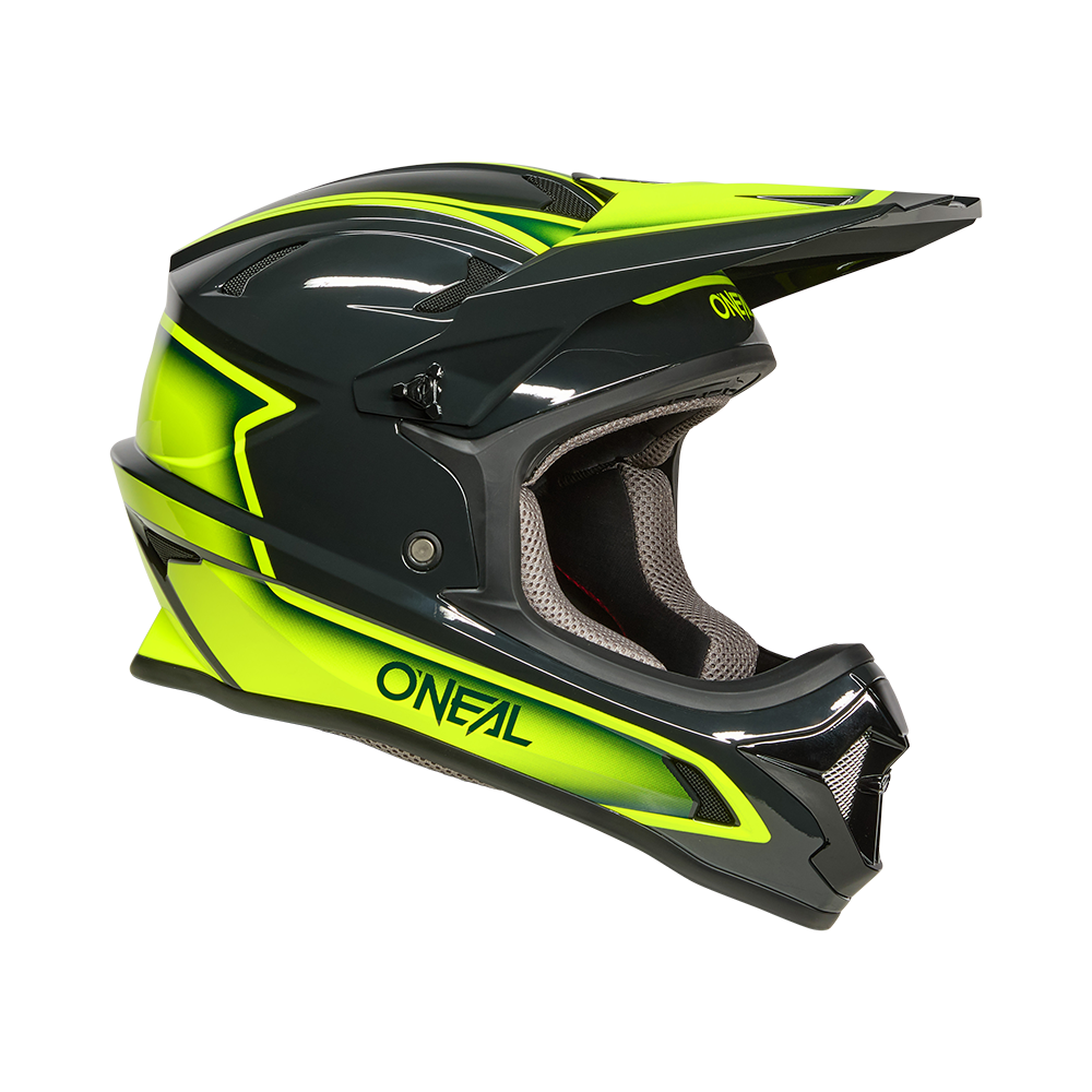 Вело каска O'NEAL SONUS SLICK GRAY/NEON YELLOW V.26