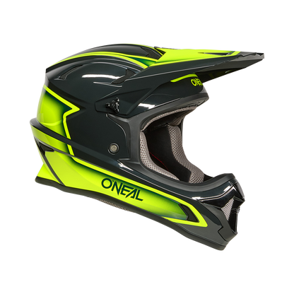 Вело каска O'NEAL SONUS SLICK GRAY/NEON YELLOW V.26