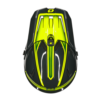 Вело каска O'NEAL SONUS SLICK GRAY/NEON YELLOW V.26