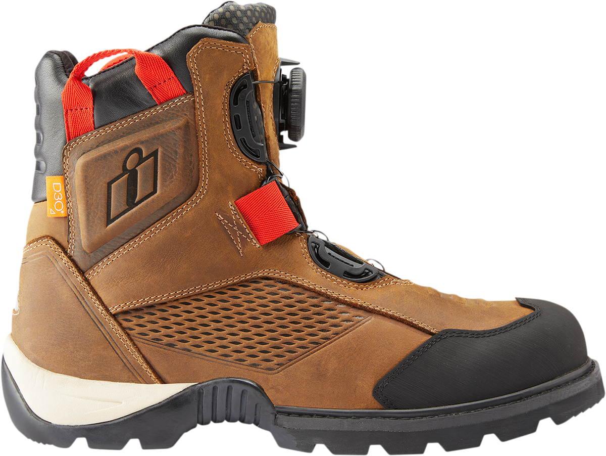 Мото боти ICON STORMHAWK BROWN