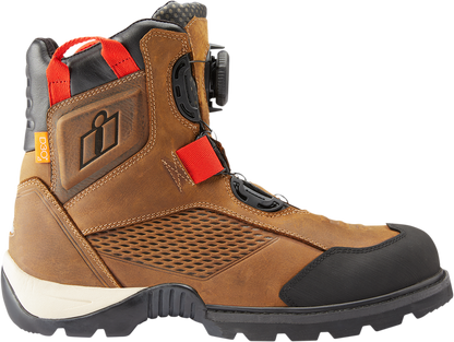 Мото боти ICON STORMHAWK BROWN