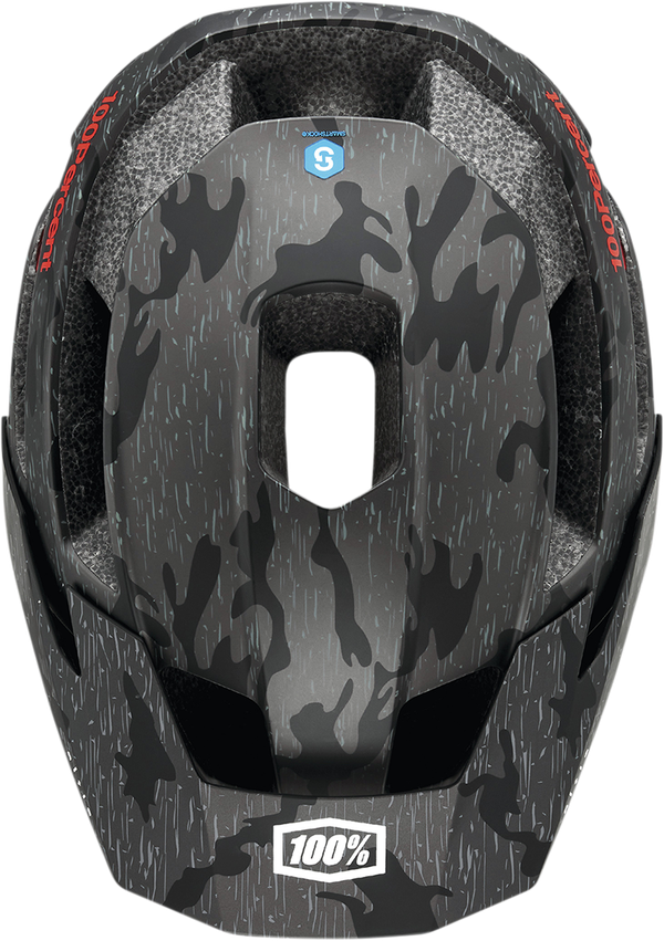 Вело каска 100% ALTIS GRAY/RED