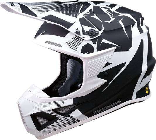 Мотокрос каска MOOSE RACING FI AGROID WHITE