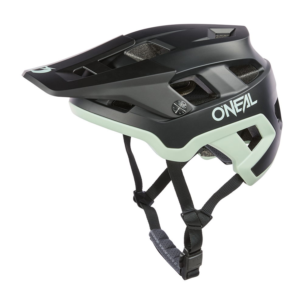 Вело каска O'NEAL DEFENDER SOLID BLACK/MINT V.25