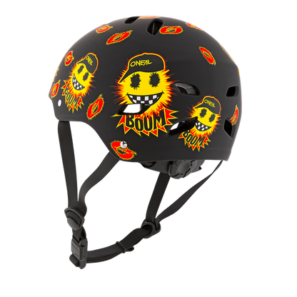 Детска вело каска O'NEAL DIRT LID EMOJI BLACK/YELLOW