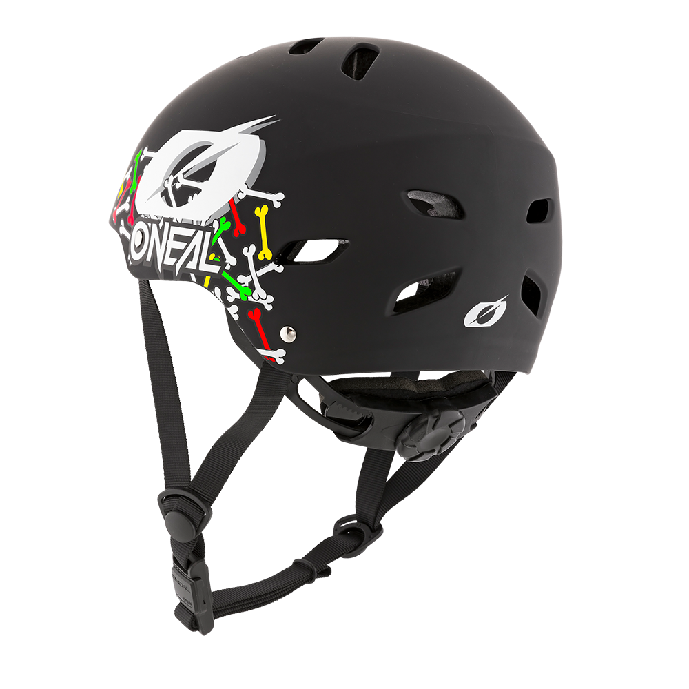 Детска вело каска O'NEAL DIRT LID SKULLS BLACK/MULTI