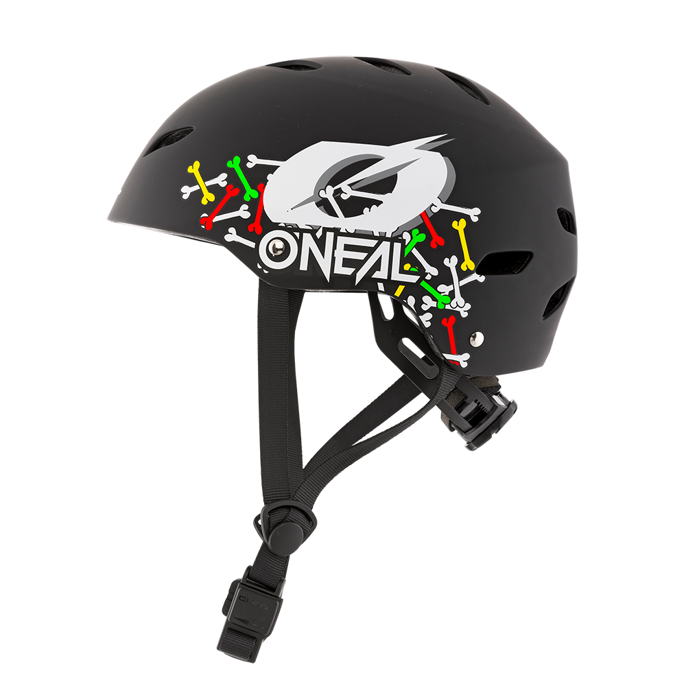 Детска вело каска O'NEAL DIRT LID SKULLS BLACK/MULTI