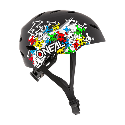Детска вело каска O'NEAL DIRT LID SKULLS BLACK/MULTI