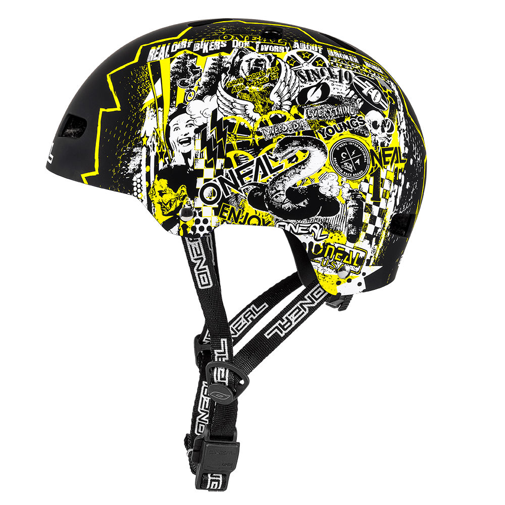 Вело каска O'NEAL DIRT LID ZF RIFT YELLOW