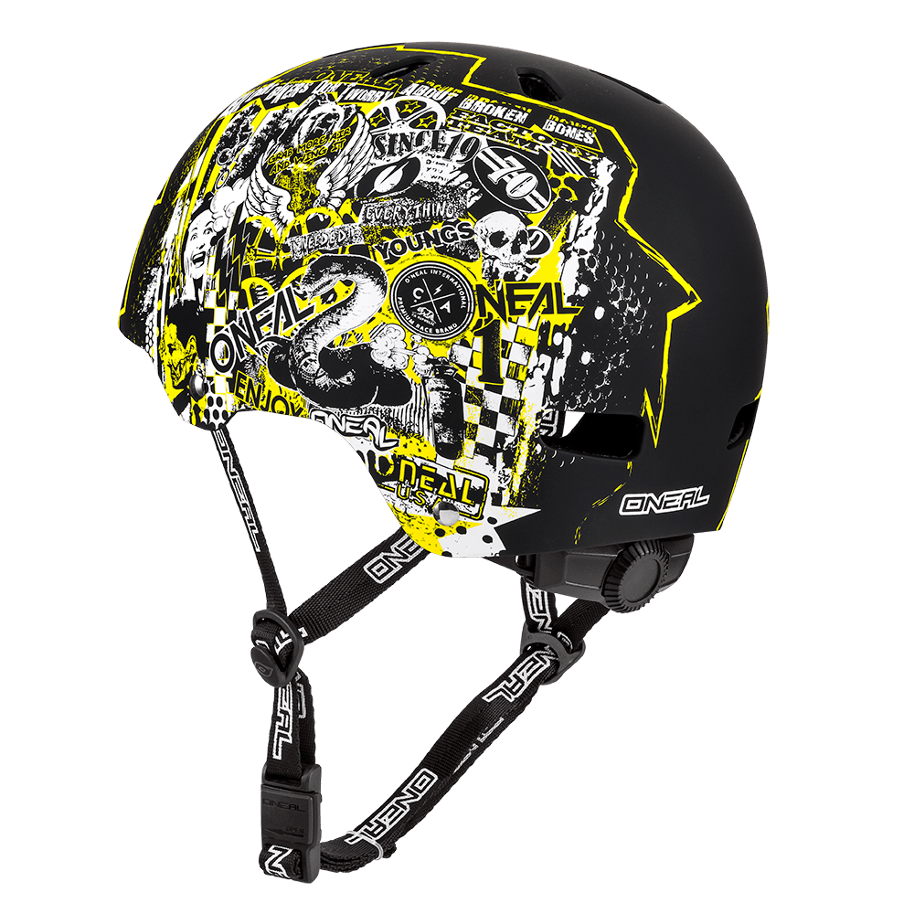 Вело каска O'NEAL DIRT LID ZF RIFT YELLOW