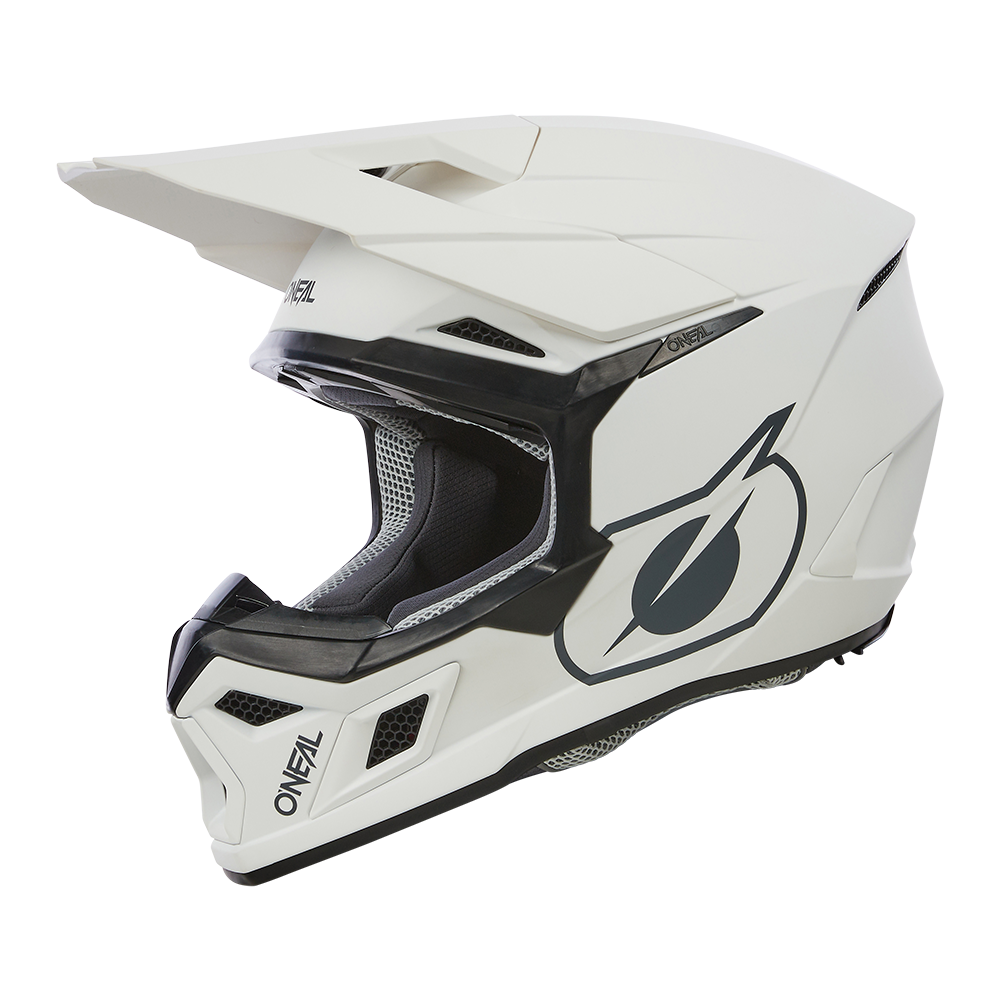 Мотокрос каска O'NEAL 3SERIES SOLID WHITE V.24