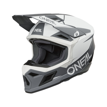 Мотокрос каска O'NEAL 3SERIES SOLID WHITE/BLACK V.26