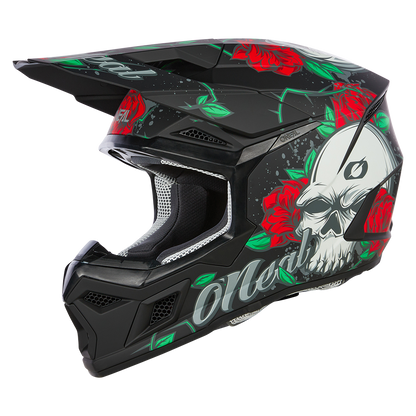 Детска мотокрос каска O'NEAL 3SERIES MELANCIA BLACK/MULTI V.24