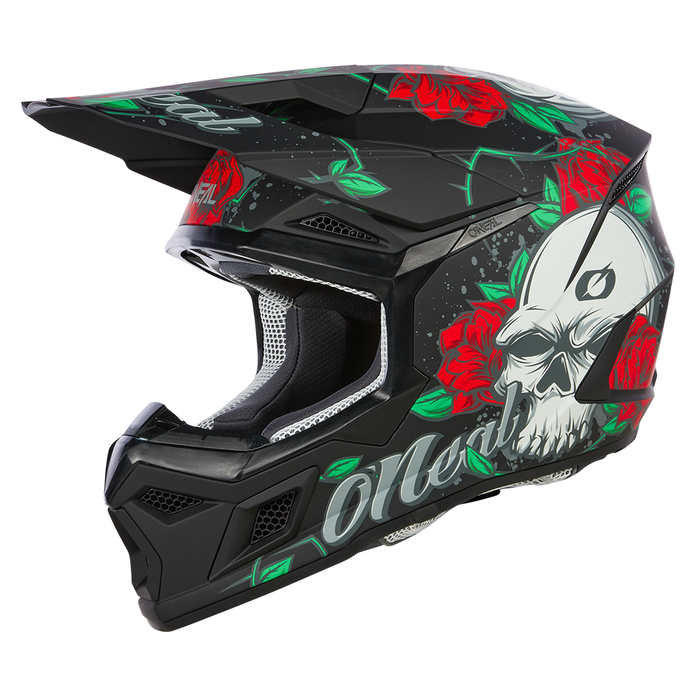 Мотокрос каска O'NEAL 3SERIES MELANCIA BLACK/MULTI V.24