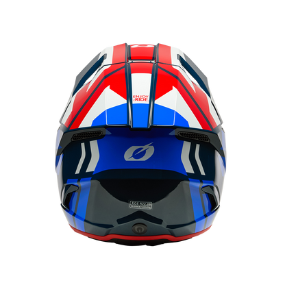Мотокрос каска O'NEAL 3SERIES RIDE BLUE/WHITE/RED V.26