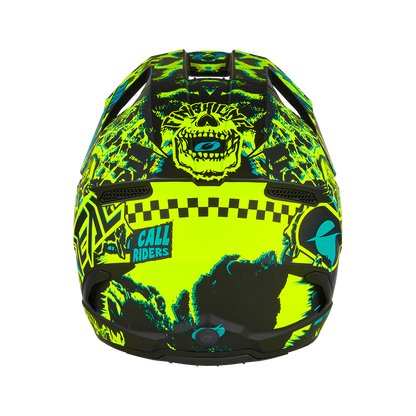 Мотокрос каска O'NEAL 3SERIES ASSAULT BLACK/NEON YELLOW V.24