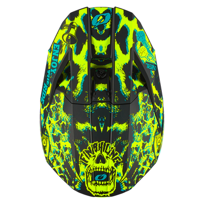Мотокрос каска O'NEAL 3SERIES ASSAULT BLACK/NEON YELLOW V.24