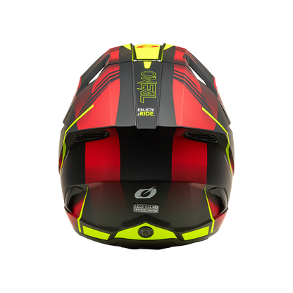 Мотокрос каска O'NEAL 3SERIES HAZE BLACK/RED/NEON YELLOW V.26