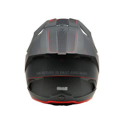 Мотокрос каска O'NEAL 3SERIES E-STROKE GRAY/RED V.26