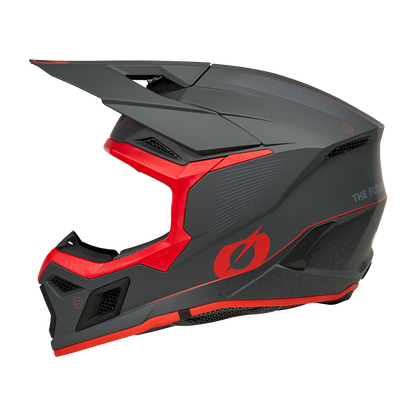 Мотокрос каска O'NEAL 3SERIES E-STROKE GRAY/RED V.26